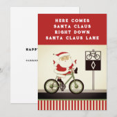 Fietsvakantie Kerstkaarten (Voorkant / Achterkant)