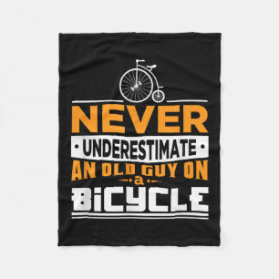 Fietsvakantie Shirt voor opa Fietser Fietsvakantie Fleece Deken