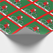 Fietsvakantiegeschenk Cadeaupapier (Hoek)