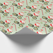 Fietsvakantiegeschenk Cadeaupapier (Hoek)