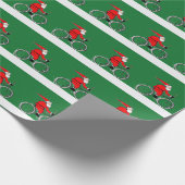 Fietsvakantiegift Cadeaupapier (Hoek)