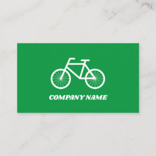Fietsverhuur fiets logo visitekaartje template