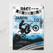Fietsverjaardagsuitnodiging Kaart (Voorkant)