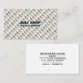 Fietsverkoop Fietswinkel Reparatieservice Visitekaartje (Voorkant / Achterkant)