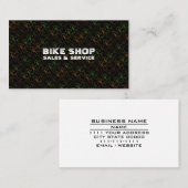 Fietsverkoop Fietswinkel Service Reparatie Visitekaartje (Voorkant / Achterkant)