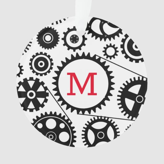 Fietsversnellingen INITIAAL Fietsfiets Modern Ornament (voorkant)