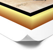 Fietswedstrijd ~ Een Peloton Zes Fietsers ~ Parijs Poster (Hoek)