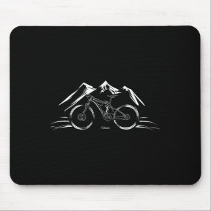 Fietswedstrijd Fiets Motivatie Mountainbike Klimme Muismat