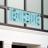 Fietswedstrijd Finish Spandoek (Buitenkant Gebouw)