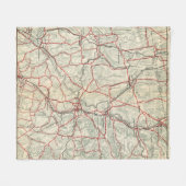 Fietswegen in New York en Conneticut 12 Fleece Deken (Voorkant (Horizontaal))