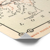 Fietswegen in New York en Conneticut 2 Poster (Hoek)