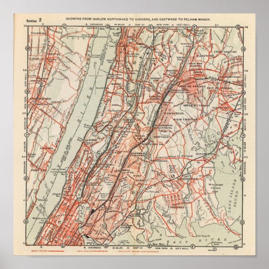 Fietswegen in New York en Conneticut 3 Poster (Voorkant)