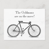  fietswijziging van adres aankondigingskaart (Voorkant)