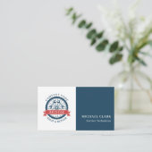 Fietswinkel & Reparatie Logo Design Visitekaartje (Staand voorkant)