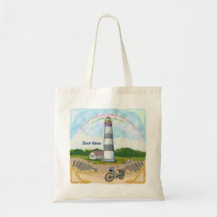 Fietswinkel Vuurtoren boodschappentas Tote Bag