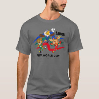 FIFA Wereld CUP26 Gastland Mascottes Actie vriend T-shirt