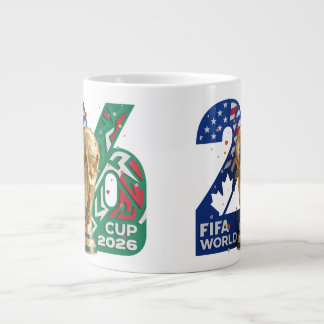 FIFA Wereldbeker 2026 Mokontwerp – USA Canada Mexi Grote Koffiekop