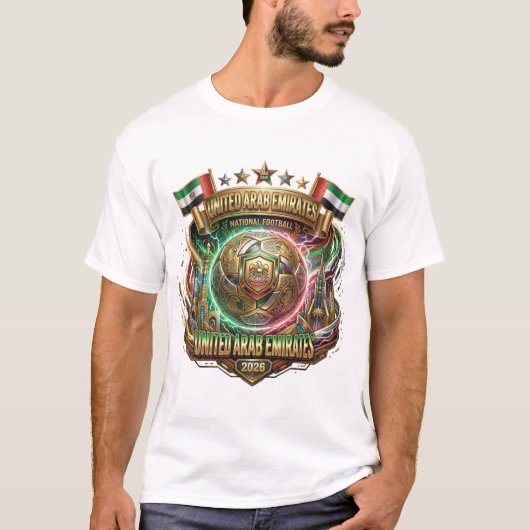 FIFA Wereldbeker 2026 - VAE T-shirt (Voorkant)
