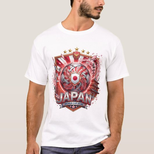 FIFA Wereldkampioenschap 2026 - Japan T-shirt (Voorkant)