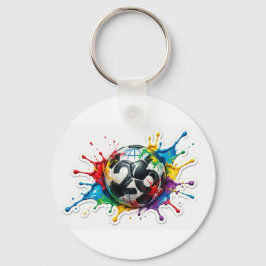 FIFA WK 2026 Stickerbundel Voetbal Fan Art Sleutelhanger
