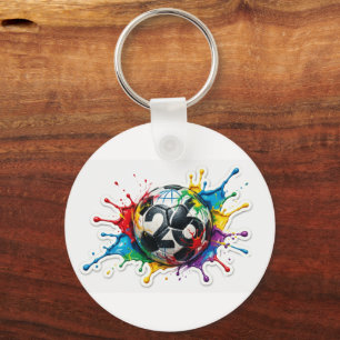 FIFA WK 2026 Stickerbundel Voetbal Fan Art Sleutelhanger