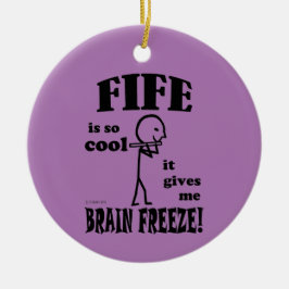 Fife, Brain Freeze keramisch siermiddel Keramisch Ornament