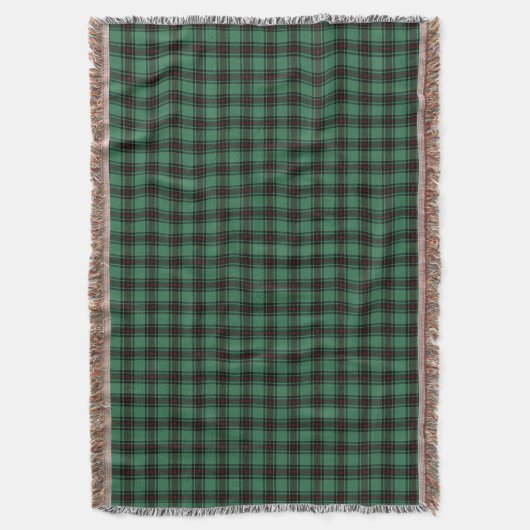 Fife District Tartan Throw Blanket Deken (Voorkant Verticaal)