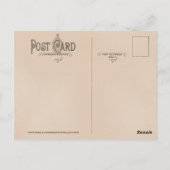 Fife & Drum Foxes Briefkaart (Achterkant)