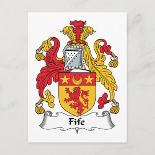 Fife Family Crest Briefkaart