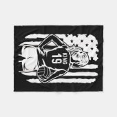 Fife Life High School Volleyball King 19  Fleece Deken (Voorkant (Horizontaal))