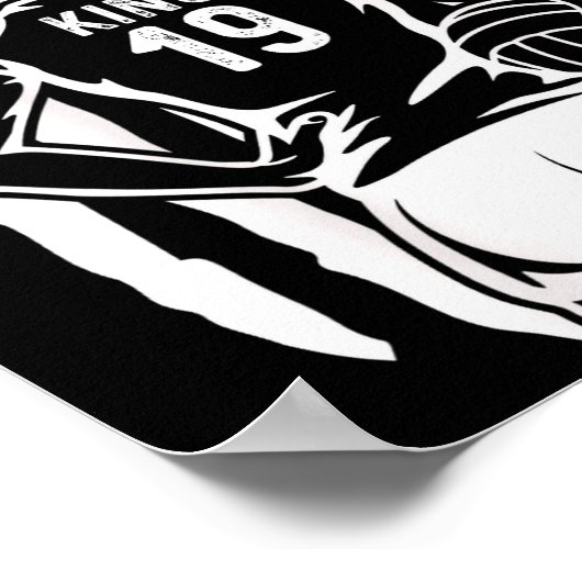 Fife Life High School Volleyball King 19  Poster (Hoek)