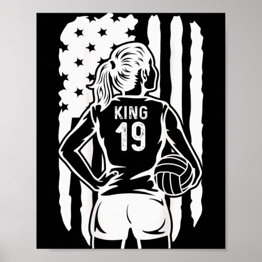 Fife Life High School Volleyball King 19  Poster (Voorkant)