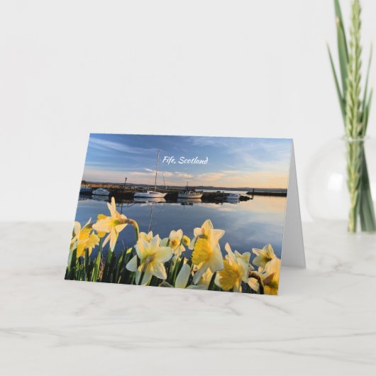 Fife, Schotse schilderachtig foto Kaart (Voorkant)