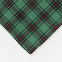 Fife Scotland District Tartan Fleece Deken