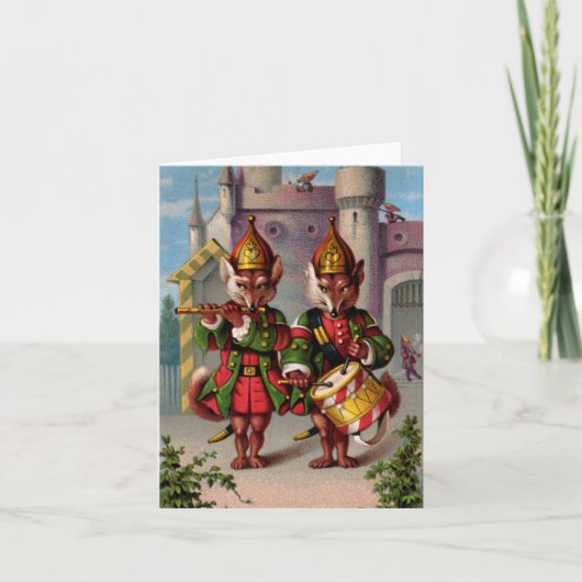 Fife & trommeloxes Opmerking: Kaart (Voorkant)