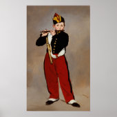 Fifer (Fife Player) van Manet Poster (Voorkant)
