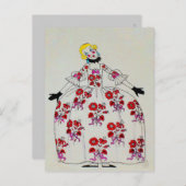 Fifi ~ Ansichtkaart / Uitnodiging (Voorkant / Achterkant)