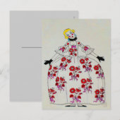 Fifi ~ Briefkaart / Uitnodiging (Voorkant / Achterkant)