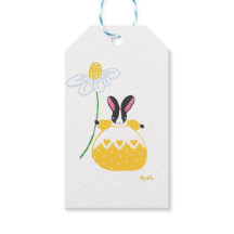 Fifi Daisy Bunny Gift Label