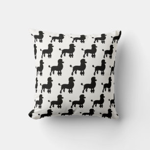 fifi de poodle dog print decoratief kussen