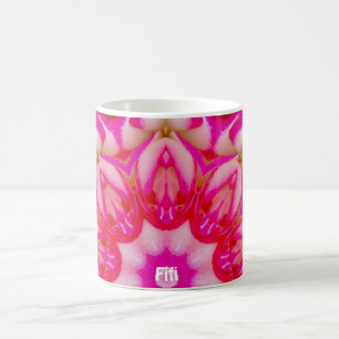 FIFI ~ Gepersonaliseerde miniatuur Roos fractal ~ Koffiemok
