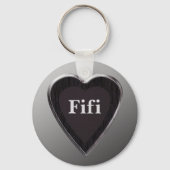 Fifi Heart Keychain door 369MyName (Voorkant)