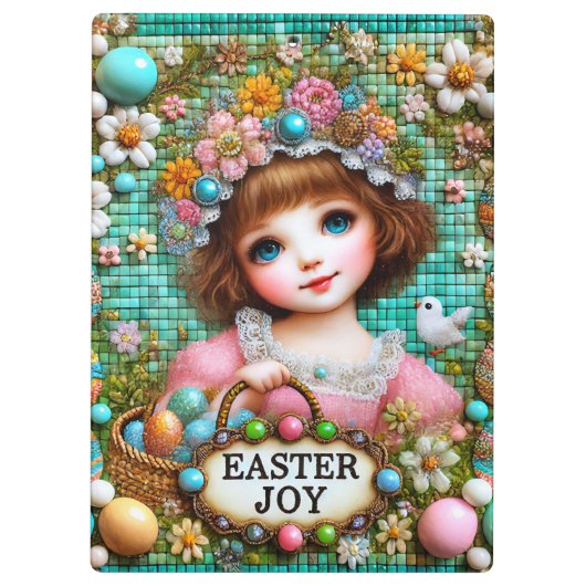 FIFI ~ PAASVREUGDE ~  afbeelding ~ Klembord (Achterkant)