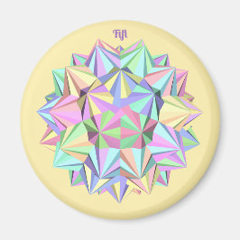 FIFI ~ POLYHEDRA ~ PASTEL~ MAGNEET