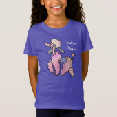 Fifi Poodle - Franse Mode Hond Persoonlijk T-shirt (Voorkant)