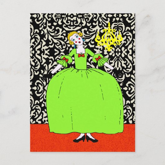 Fifi ~ VERANDER VAN KLEUR Ansichtkaart / Uitnodigi Uitnodiging Briefkaart (Voorkant)