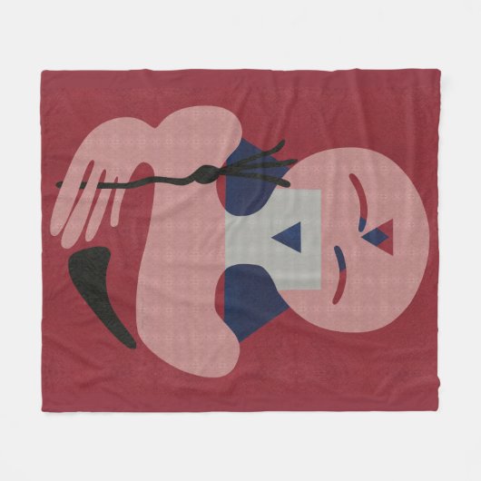 Fifteen Fleece Deken (Voorkant (Horizontaal))