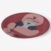 Fifteen Papieren Bordje (Gekanteld)