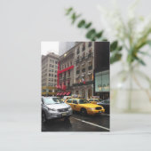 Fifth 5th Avenue New York NYC Kerstfoto Feestdagenkaart (Staand voorkant)