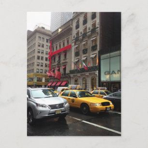 Fifth 5th Avenue New York NYC Kerstfoto Feestdagenkaart